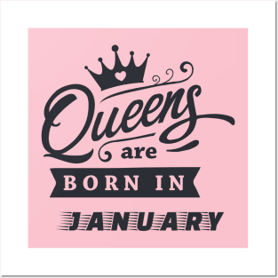 You are January Queen! Posters and Art